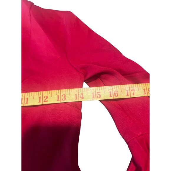 Trina Turk Red Lane V neckline bell sleeve sheath dress size XS - Picture 4 of 10